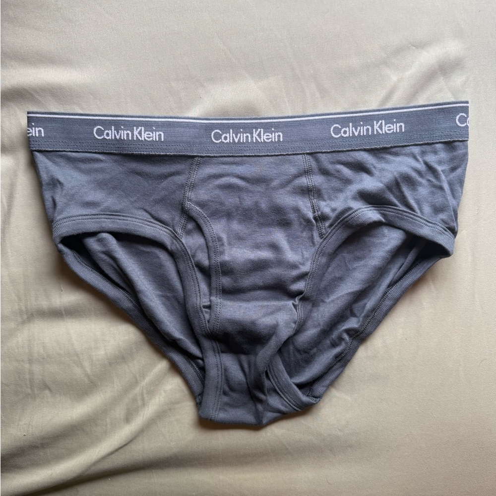 Calvin Klein Men's Charcoal Briefs
